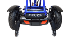Triaxe CRUZE Scooter Blue - Anti Tip Rear Wheels -  -  by Enhance Mobility | Wheelchair Liberty
