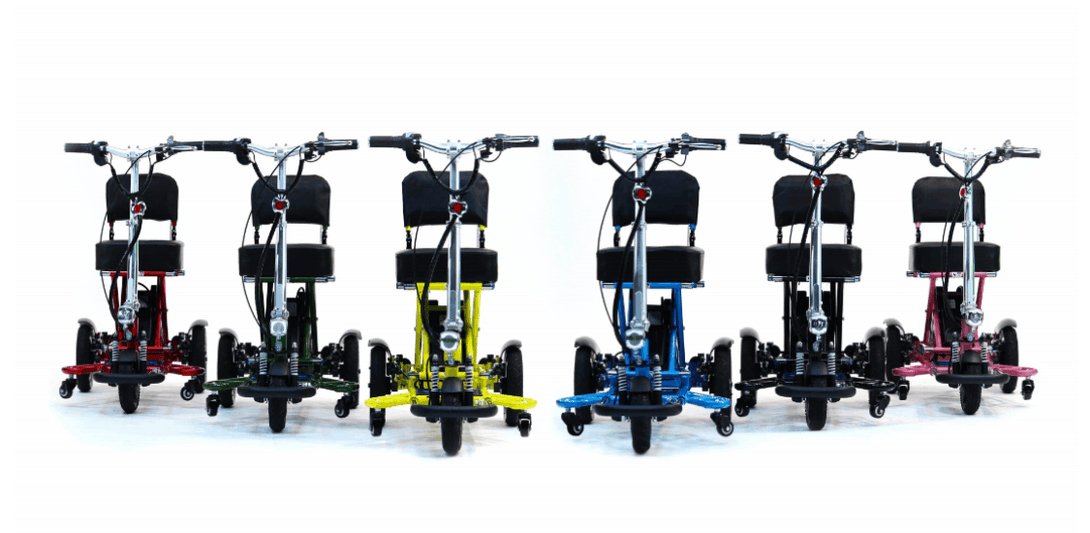 Triaxe Sport Folding Electric Scooter - Color Variant - by Enhance Mobility | Wheelchair Liberty