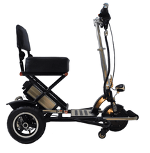 Triaxe Sport Folding Electric Scooter - Right Side View - by Enhance Mobility | Wheelchair Liberty