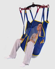 Universal Slings Mesh Head Support With Woman Using Side View