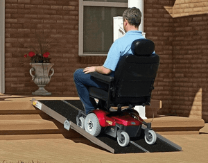 Used For Power Chair - Multifold Portable Wheelchair and Scooter Ramp by PVI | Wheelchair Liberty