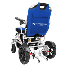 VISTA Power Chair By Travel Buggy -  Blue Rear View | Wheelchair Liberty 