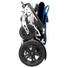 VISTA Power Chair By Travel Buggy - Folded Blue | Wheelchair Liberty 