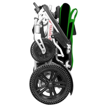 VISTA Power Chair By Travel Buggy - Folded Green | Wheelchair Liberty 