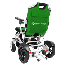 VISTA Power Chair By Travel Buggy - Green Rear View | Wheelchair Liberty 