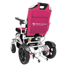 VISTA Power Chair By Travel Buggy - Pink Rear View | Wheelchair Liberty 