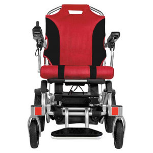 VISTA Power Chair By Travel Buggy - Red | Wheelchair Liberty 