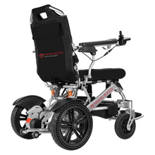 VISTA Power Chair By Travel Buggy - Right Side Rear View Black | Wheelchair Liberty 