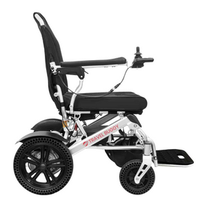VISTA Power Chair By Travel Buggy - Right Side View Black | Wheelchair Liberty 