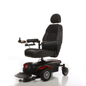 Left Side View - Vision CF Power Wheelchair P322 By Merits | Wheelchair Liberty