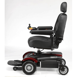 Left Side - Vision CF Power Wheelchair P322 By Merits | Wheelchair Liberty