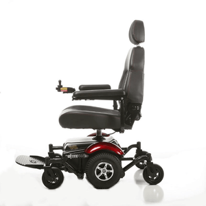 Left Side View - Vision Sport Power Wheelchair P326A by Merits | Wheelchair Liberty