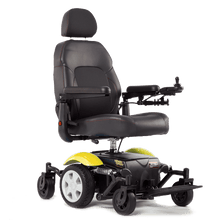 Yellow - Vision Sport Power Wheelchair w/ Seat Lift P326D by Merits | Wheelchair Liberty