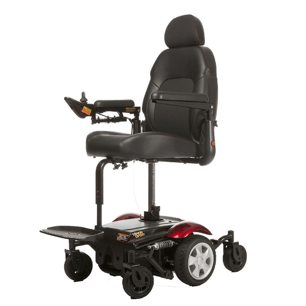 Seat Lift - Vision Sport Power Wheelchair w/ Seat Lift P326D by Merits | Wheelchair Liberty