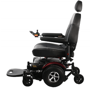 Left Side - Vision Super Bariatric Power Wheelchair with Seat Lift P3274 By Merits | Wheelchair Liberty 