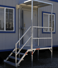 With Canopy - FORTRESS® OSHA STAIR SYSTEM By EZ-ACCESS | Wheelchair Liberty 