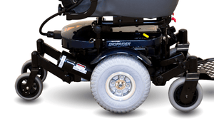 Front and Rear Casters - XLR Plus Power Wheelchair by Shoprider | Wheelchair Liberty