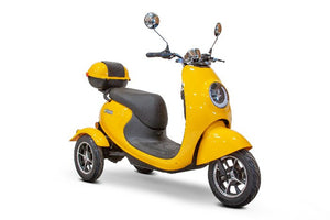 Yellow Bugeye 3-wheel Scooter By Ewheels | Wheelchair Liberty