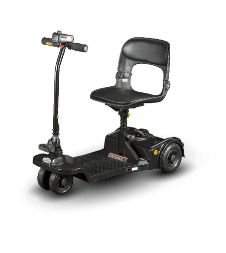 Black - Echo Folding 4-Wheel Electric Scooter by Shoprider | Wheelchair Liberty