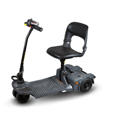 Gray - Echo Folding 4-Wheel Electric Scooter by Shoprider | Wheelchair Liberty
