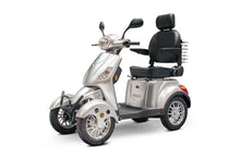 Silver EW-46 Recreational 4-Wheel Mobility Scooter by EWheels Medical | Wheelchair Liberty