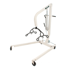 Lowered Cradle Bar - Hoyer HML400 Hydraulic Manual Patient Lift by Joerns | Wheelchair Liberty