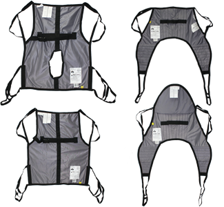 Hoyer Classic Patient Slings - One Piece Sling, U-Sling, Amputee, Comode, Bathing, Transfer, Sit to Stand by Joerns - Wheelchair Liberty