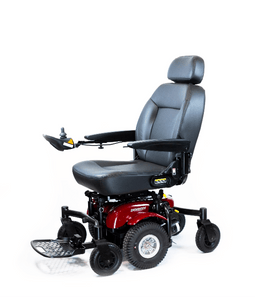 Left Quarter View - 6Runner 10 Power Wheelchair by Shoprider | Wheelchair Liberty