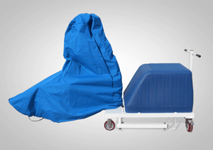 With Cover - Mighty Voyager Portable Pool Lift by Aqua Creek | Wheelchair Liberty