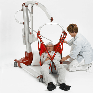 Molift Mover 205 - Electric Powered Mobile Patient Lift by ETAC - Lifting Patient from Floor