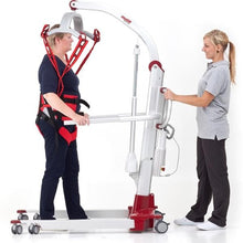 Standing Training Using Molift Mover 300 - Electric Powered Bariatric Mobile Patient Lift by ETAC - Wheelchair Liberty