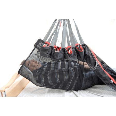 Polyester Mesh In Use - SafeHandlingSheet Positioning Slings By Handicare | Wheelchair Liberty