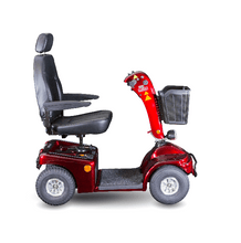 Side View - Sprinter XL4 Heavy-Duty 4-Wheel Electric Scooter by Shoprider | Wheelchair Liberty